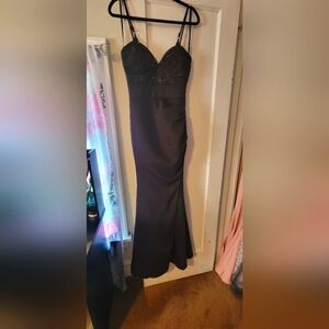NWT black gown
